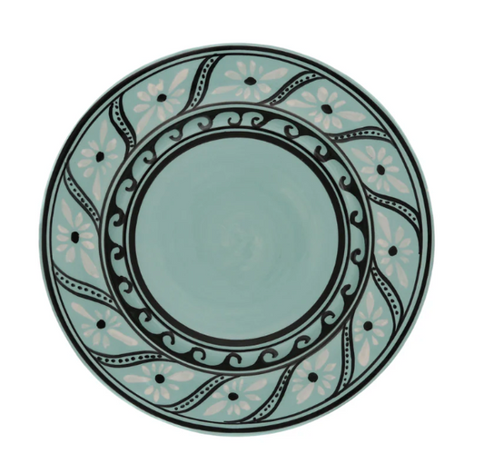 Gigi Aqua Dessert Plate