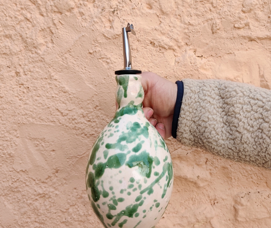 Ceramic Olive Oil Bottle