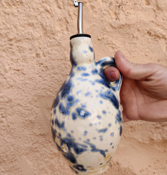 Ceramic Olive Oil Bottle