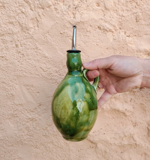 Ceramic Olive Oil Bottle