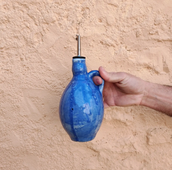 Ceramic Olive Oil Bottle