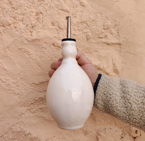 Ceramic Olive Oil Bottle