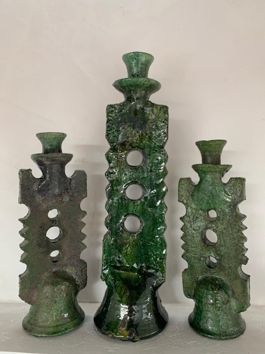 Tall Moroccan Candle Holder