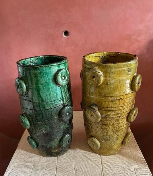 Dotted Morrocan Vase
