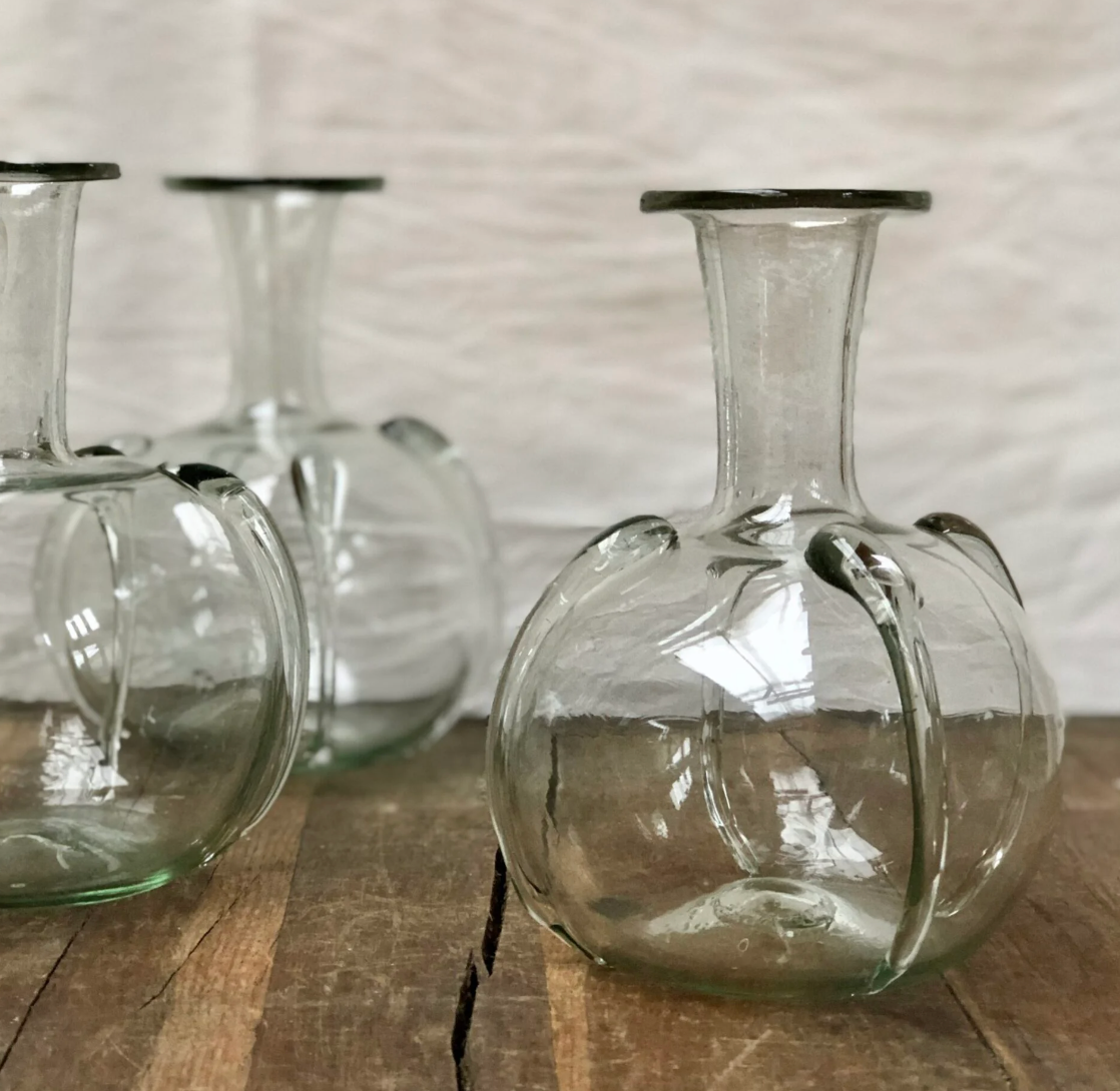 Moravia Transparent Bud Vase