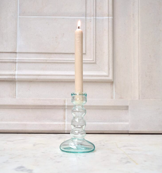 Bougeoir Bulles Transparent Bud Vase/Candleholder