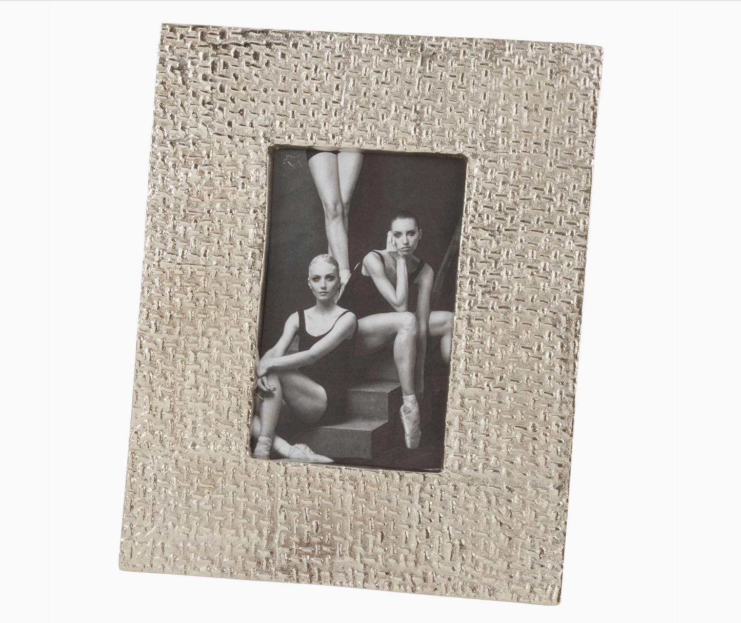 Hatch Print Indian Frame