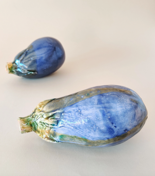 Ceramic Eggplant