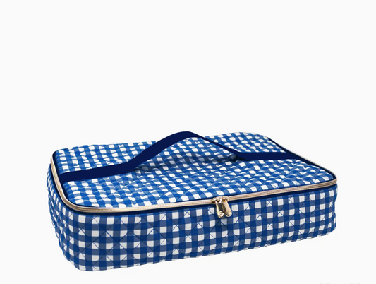 Gingham Casserole Carrier