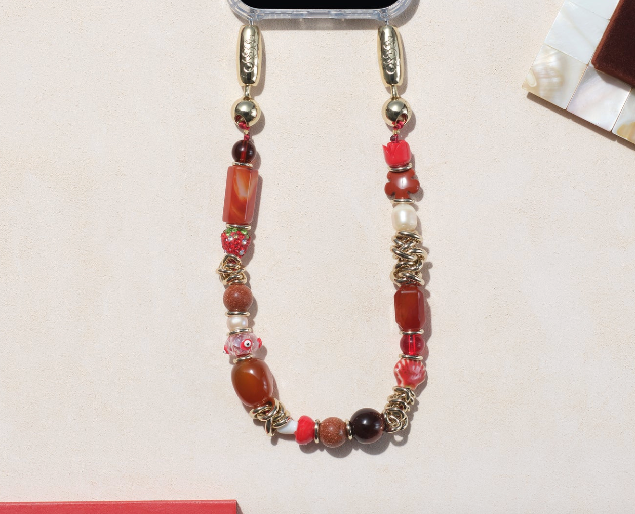 Et Cetera Wristlet Red
