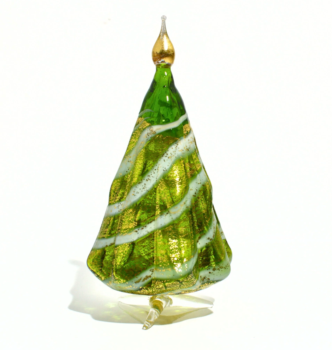 Murano Millefiori Christmas Tree, 24k gold