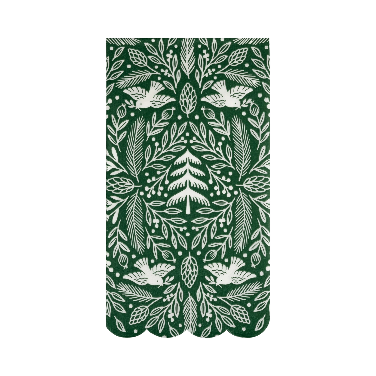 Woodland Scalloped Dinner Napkin