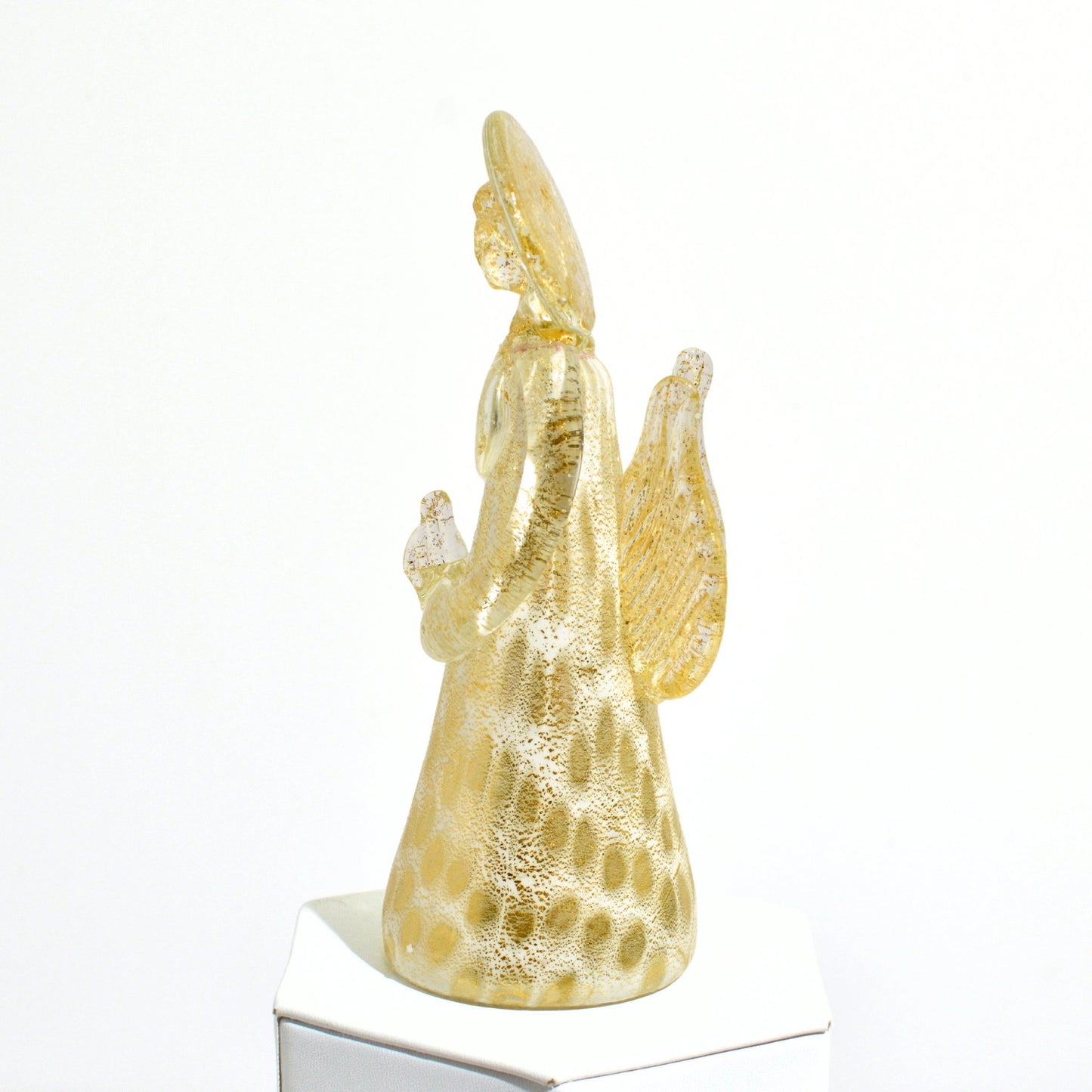 Murano Millefiori Angel, 24k gold