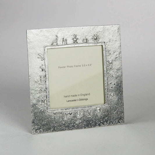 Baby Charms Square Photo Frame, 3.5" x 3.5"