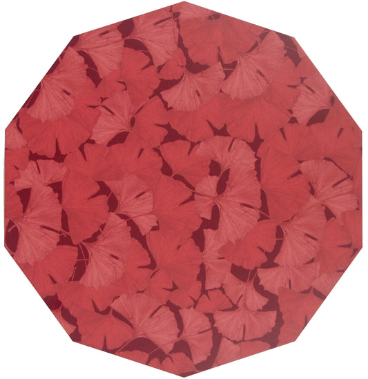 Gingko Red Placemat