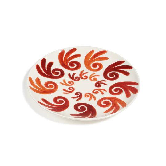 Gaia Dinner Plate, Burned Orange