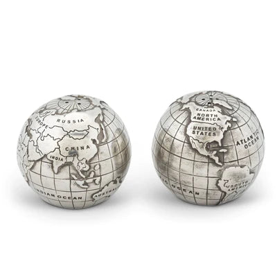 World Globe Salt & Pepper Set