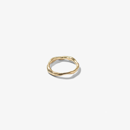 Ripple Ring, Gold