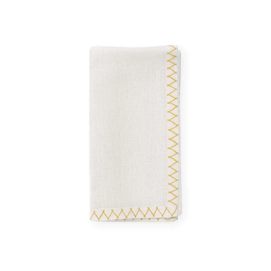 Zig Zag Napkin, Amber